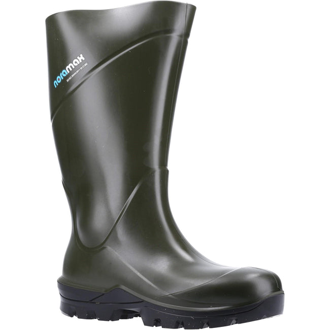 Green - Front - Nora Max Unisex Adult Pro S5 PU Safety Boots