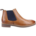 Tan - Back - Hush Puppies Mens Blake Leather Chelsea Boots