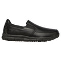 Black - Back - Skechers Mens Nampa Groton Occupational Shoes