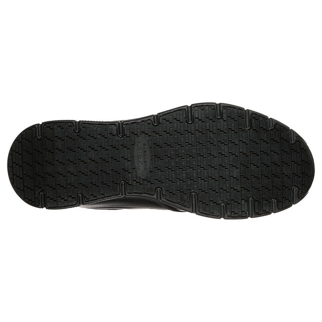 Black - Pack Shot - Skechers Mens Nampa Groton Occupational Shoes