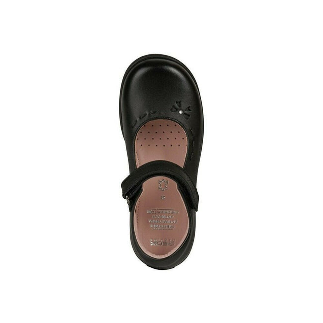 Black - Lifestyle - Geox Girls Naimara Ballerina Leather Mary Janes