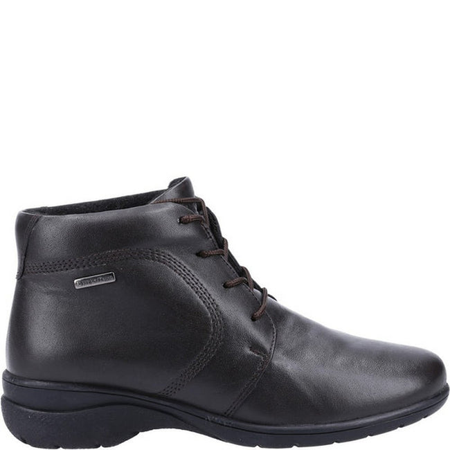 Brown - Side - Cotswold Womens-Ladies Bibury 2 Leather Ankle Boots