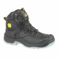 Black - Front - Amblers Steel FS198 Safety Boot - Womens Ladies Boots - Boots Safety
