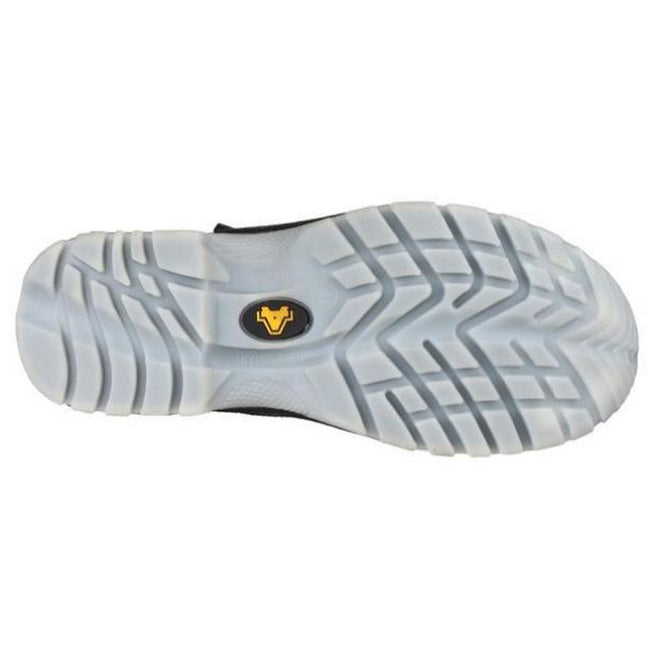 Black - Side - Amblers Steel FS209 Safety Pull On - Womens Ladies Boots - Riggers Safety
