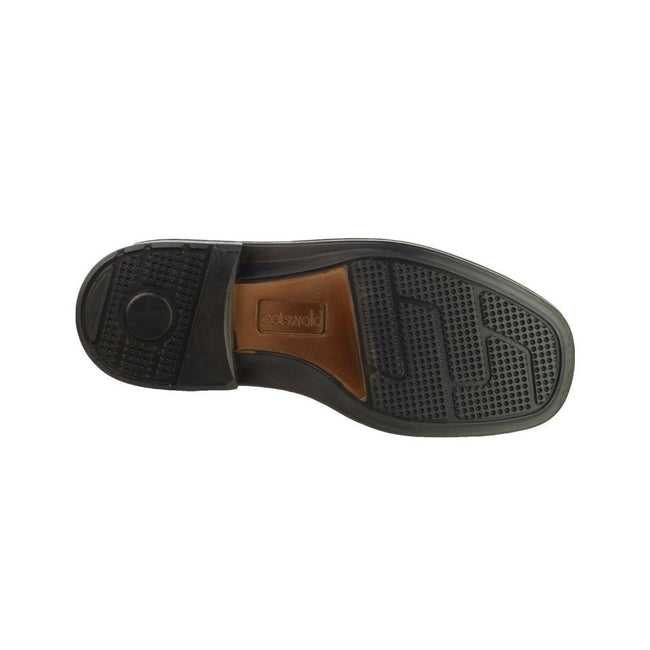 Brown - Back - Cotswold Mens Sudeley 2 Grain Leather Shoes