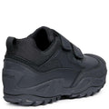Black - Side - Geox Boys New Savage Abx Leather Trainers