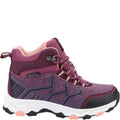 Purple - Back - Cotswold Childrens-Kids Coaley Hiking Boots