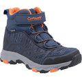 Navy - Front - Cotswold Childrens-Kids Coaley Hiking Boots