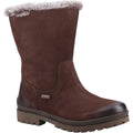 Brown - Front - Hush Puppies Womens-Ladies Alice Ankle Boots