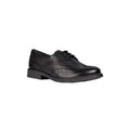 Black - Front - Geox Girls Agata D Patent Leather School Shoes