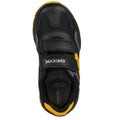 Black-Yellow - Lifestyle - Geox Childrens-Kids Pavel Trainers