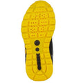 Black-Yellow - Pack Shot - Geox Childrens-Kids Pavel Trainers