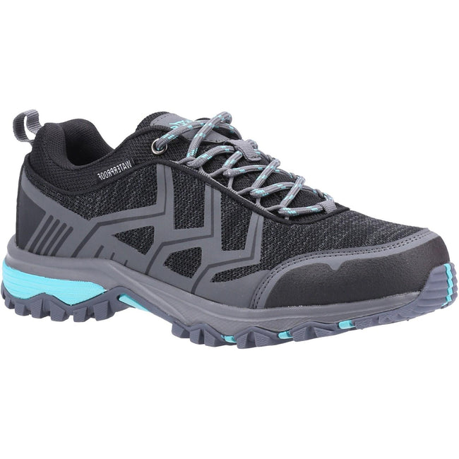 Grey - Front - Cotswold Womens-Ladies Wychwood Low WP Hiking Shoes