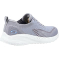 Grey - Side - Skechers Womens-Ladies Bobs Squad Chaos Renegade Parade Trainers