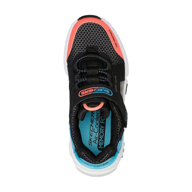 Black-Red-Blue - Pack Shot - Skechers Boys Gametronix Trainers