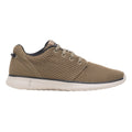 Olive - Back - Hush Puppies Mens Good Shoe Lace Recycled Trainers