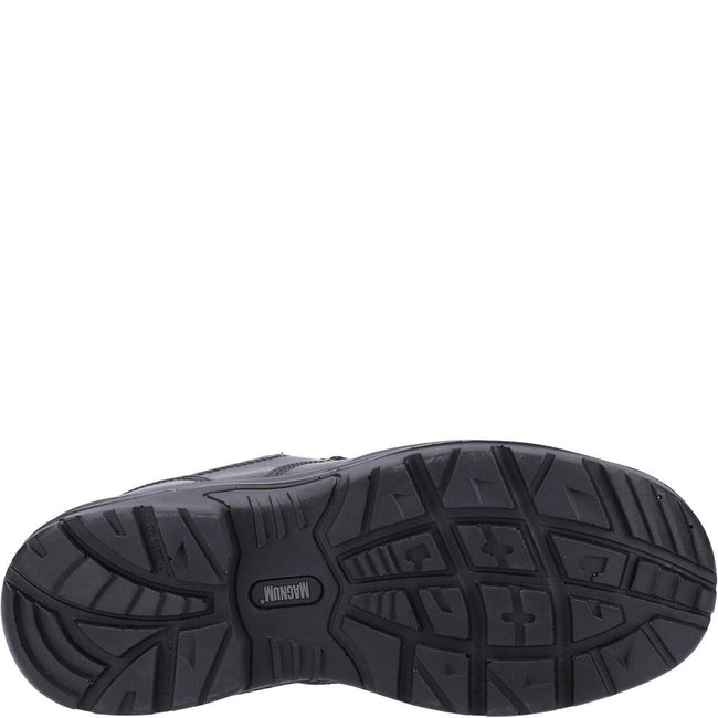 Black - Lifestyle - Magnum Unisex Adult Sitemaster Leather Safety Shoes