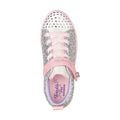 Slate-Multicoloured - Lifestyle - Skechers Childrens-Kids Twinkle Toes Sparkle Lite Leopard Shoes