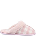 Pink - Back - Fleet & Foster Womens-Ladies Neath Slippers