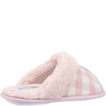Pink - Side - Fleet & Foster Womens-Ladies Neath Slippers