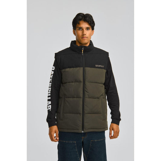Moss - Front - Caterpillar Mens Arctic Zone Vest