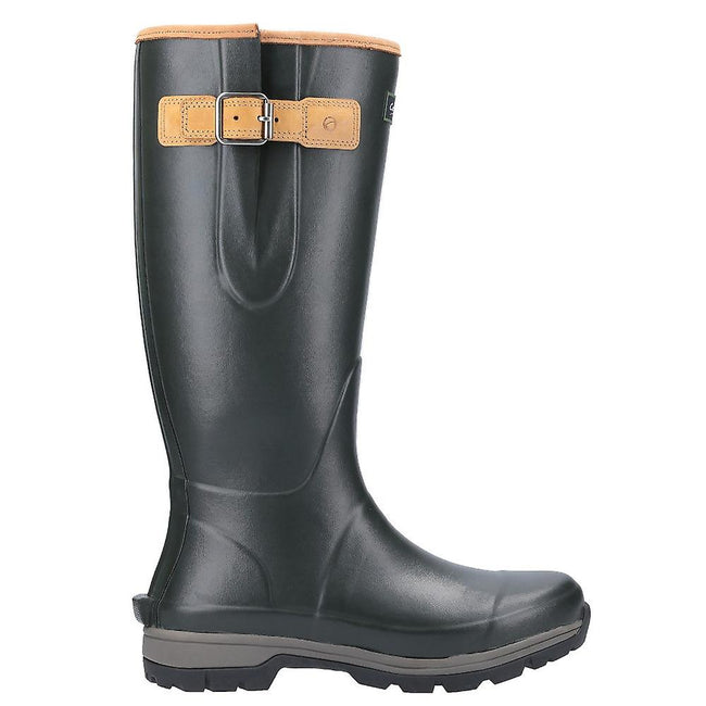 Green - Back - Cotswold Unisex Adult Stratus Wellington Boots