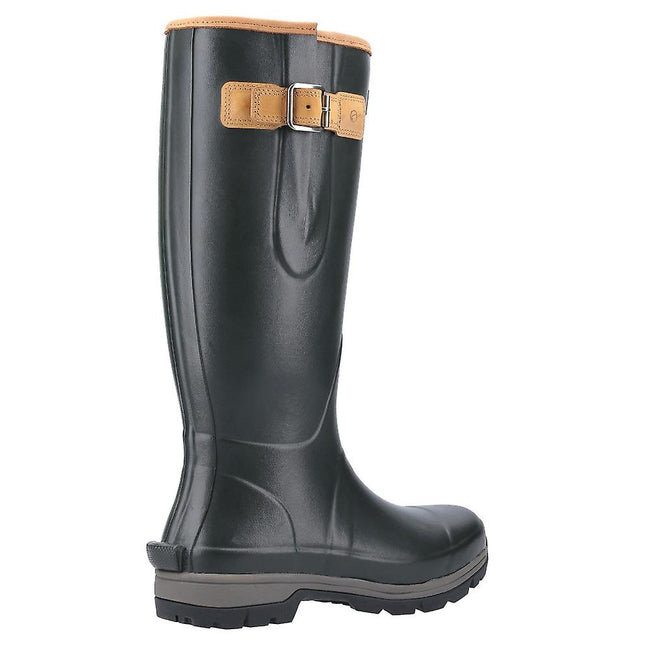Green - Side - Cotswold Unisex Adult Stratus Wellington Boots