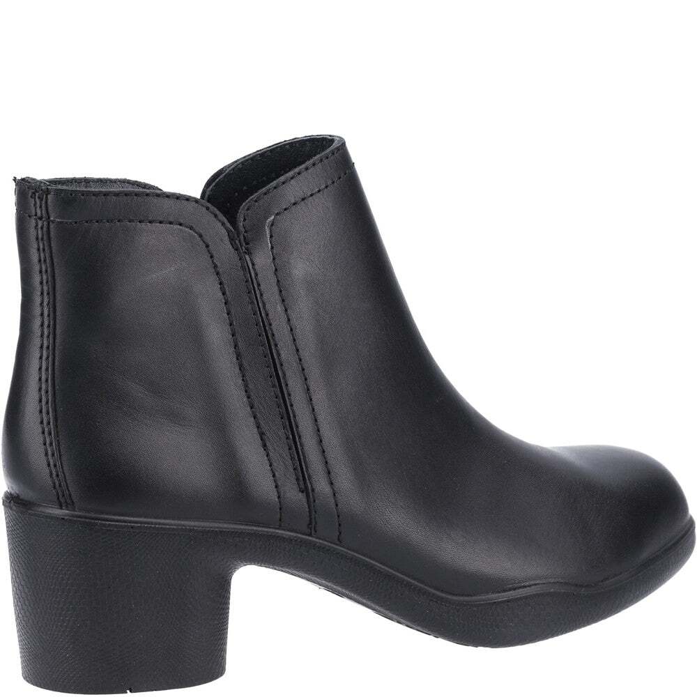 Black - Lifestyle - Amblers Womens-Ladies AS608 Tina Leather Safety Shoes