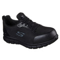 Black - Front - Skechers Womens-Ladies Sure Track Jixie Safety Shoes
