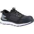 Black - Front - Amblers Unisex Adult 718 Safety Shoes