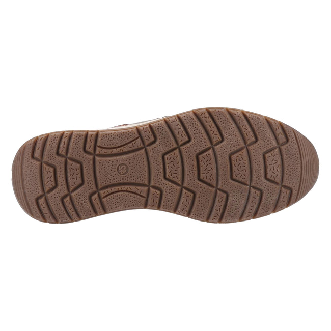 Khaki-Navy-Tan - Lifestyle - Hush Puppies Mens Cole Leather Casual Shoes
