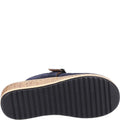 Navy - Lifestyle - Hush Puppies Womens-Ladies Sorcha Leather Sandals