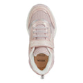 Light Rose - Side - Geox Girls Spaziale Leather Trainers
