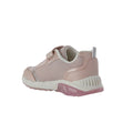 Light Rose - Close up - Geox Girls Spaziale Leather Trainers