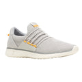 Grey - Front - Hush Puppies Mens Good Bungee 2.0 Trainers