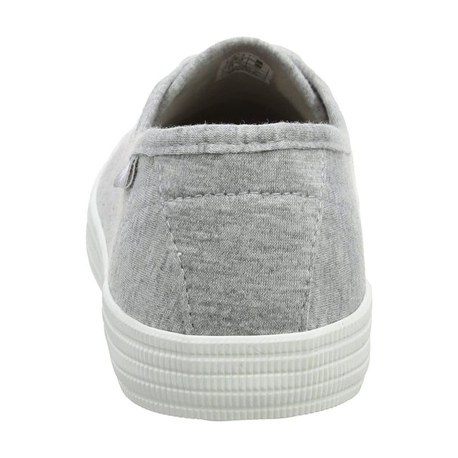 Light Grey - Side - Rocket Dog Womens-Ladies Chow Chow Summer Jersey Plimsolls