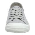 Light Grey - Close up - Rocket Dog Womens-Ladies Chow Chow Summer Jersey Plimsolls
