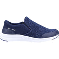 Navy - Back - Hush Puppies Mens Robbie Trainers