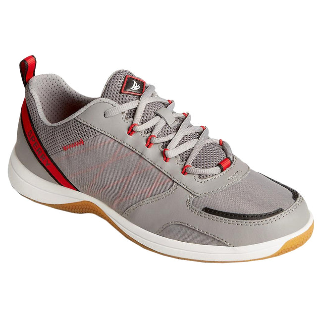 Grey - Front - Sperry Mens Athletic Sea Trainers