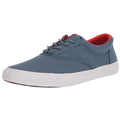 Grey - Front - Sperry Mens Striper II CVO SeaCycled Leather Trainers