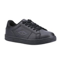 Black - Back - Umbro Childrens-Kids Medway Lace Trainers
