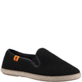 Black - Front - Hush Puppies Womens-Ladies Recycled Slippers
