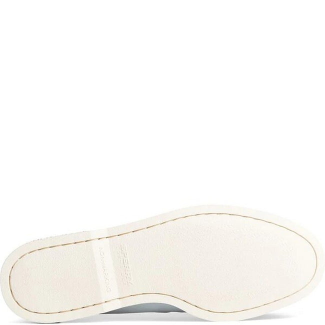 Blue - Side - Sperry Mens Authentic Original Nubuck Boat Shoes