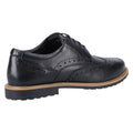 Black-Tan - Side - Hush Puppies Girls Verity Leather Brogues