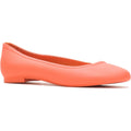 Orange - Front - Hush Puppies Womens-Ladies Brite Pops Ballerina Flats