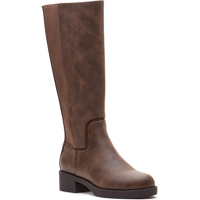 Brown - Front - Rocket Dog Womens-Ladies Palomino Santee Calf Boots