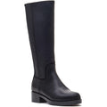 Black - Front - Rocket Dog Womens-Ladies Palomino Santee Calf Boots