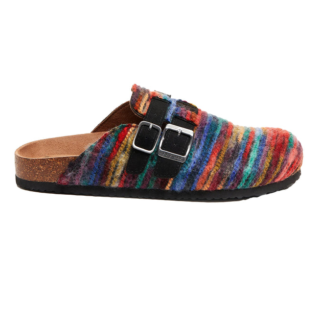 Multicoloured - Side - Rocket Dog Womens-Ladies Abel Tiffin Rainbow Slippers