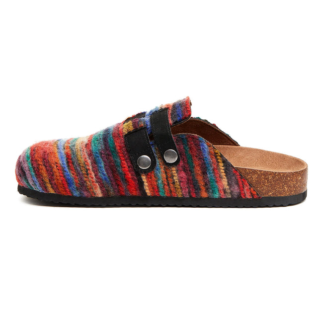 Multicoloured - Lifestyle - Rocket Dog Womens-Ladies Abel Tiffin Rainbow Slippers