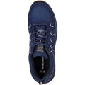 Navy-Tan - Side - Skechers Mens Malad II Safety Trainers